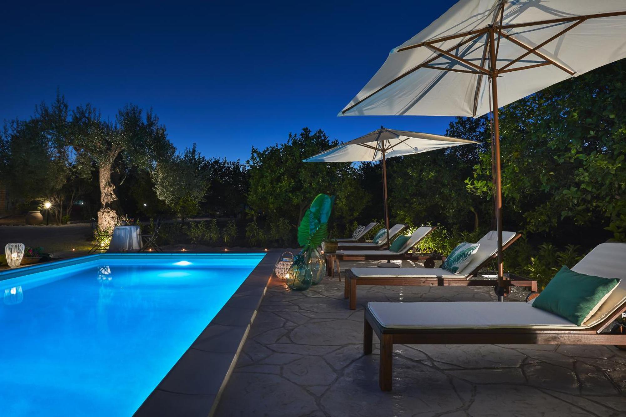 La Casa Dei Limoni Con Piscina Noto Apartamento Exterior foto